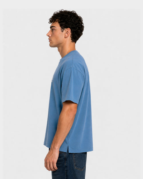 Boxy Fit Light Blue Tee